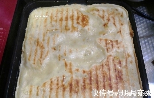 烙饼|早餐饼,热吃暄软,凉了香甜,软乎乎,手不沾面,4分钟烙8个