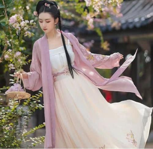 裙头|汉服萌新必备科普齐腰襦裙一片式与两片式怎么穿如何区分