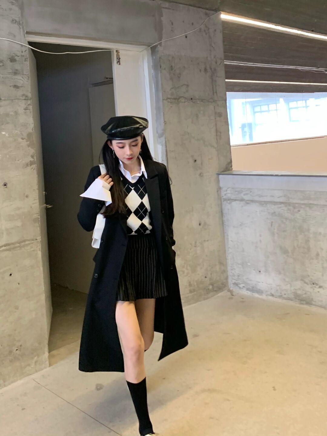 针织衫|今年秋天最流行“韩系学姐风”,掌握几类实用技巧,让你轻松展现熟女气质