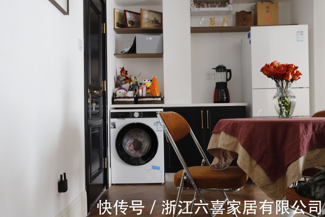 北欧|77平现代北欧法式一室住宅公寓,童话游园会不打烊~