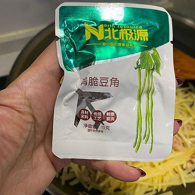 酸豆角|土豆丝炒肉丝