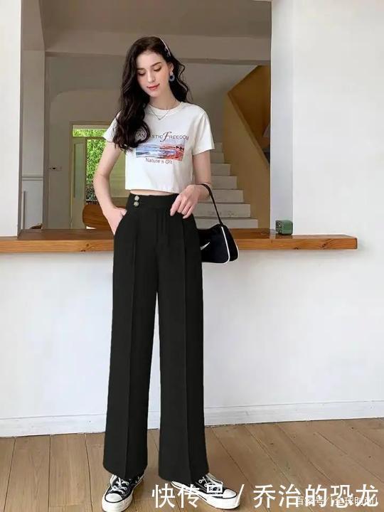 小个子女生搭配阔腿裤的四个技巧和三个雷区 学会好看还显高