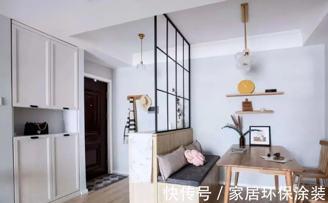 收纳|小户型巧用柜子做隔断,一室两用,颜值暴增,通透还耐用