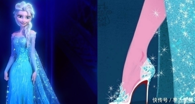 水晶鞋|迪士尼公主裙子下的“秘密”,花木兰中国风,艾莎女王冷艳