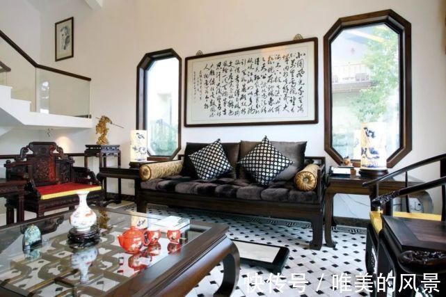 深木色|晒一家三口的新房子，150㎡中式装修，住的很惬意！