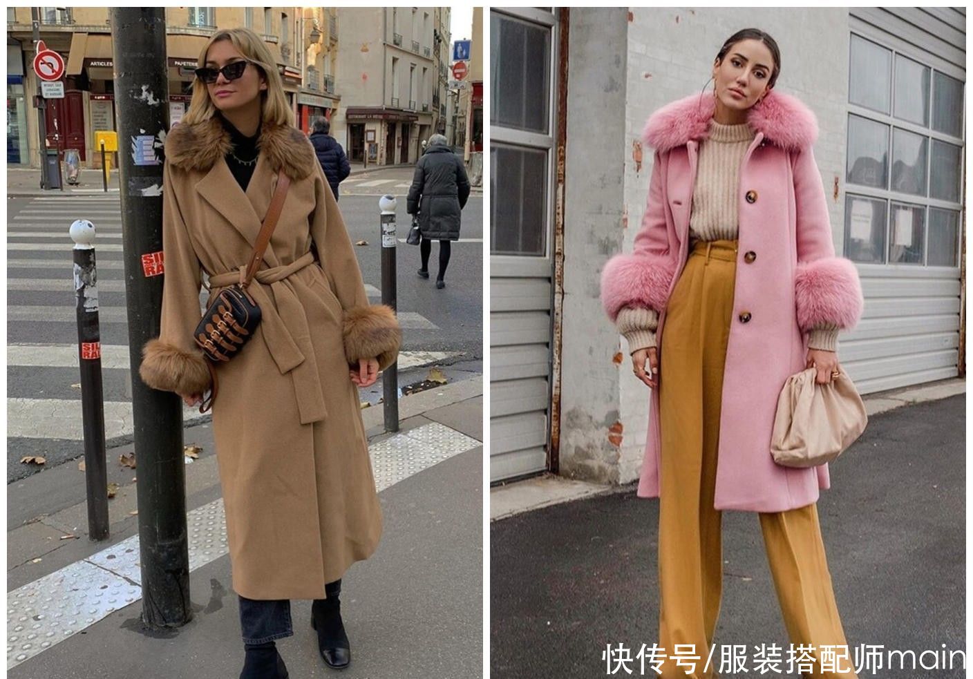 今冬的外套，请优先考虑“毛领款”，穿上让你又潮又美