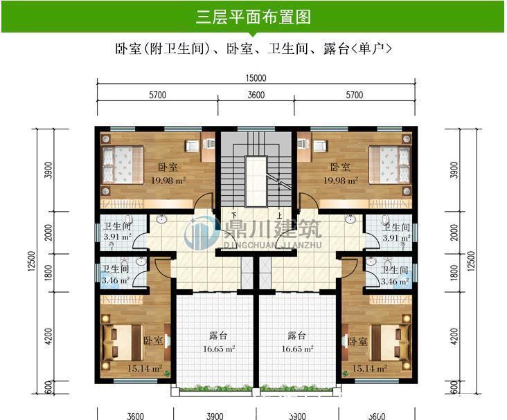 进深|5款农村双拼别墅，气派非凡，两兄弟建在农村低调而舒适