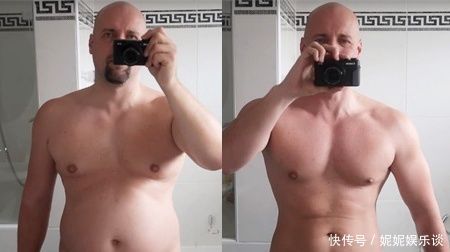 身材|224斤大叔减肥，每15天就记录身材变化，看他健身100天的身材改变