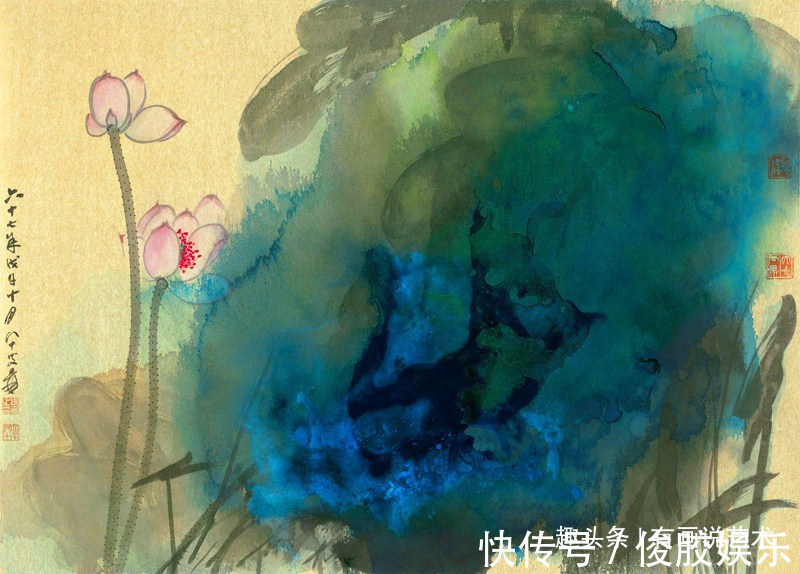 张大千$把小妾生的孩子留给原配带,自己和小妾一去不回,晚年自吞苦果