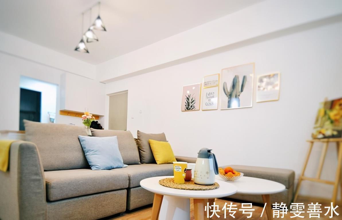 老房子|夫妻的62㎡横厅小三房,格局完美简约清新,诗一样的生活让人羡慕