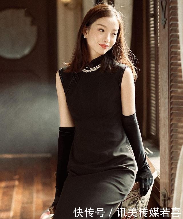“A字裙”过时了，今年开春流行的是“旗袍”，这也太美了吧