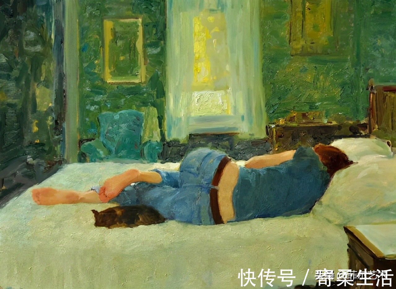 大卫·黑廷格$美国艺术家大卫·黑廷格:我油画中的模特都是激情的女人