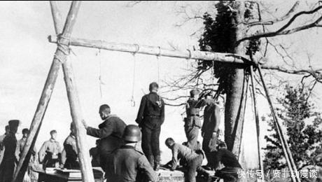 动作|苏联报刊上的德国老照片:青年自己爬上绞刑架,最后动作让人沉默