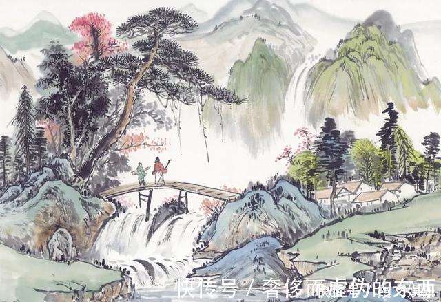 夕阳@10首经典元曲,词虽短,情却长,一生至少要读一次