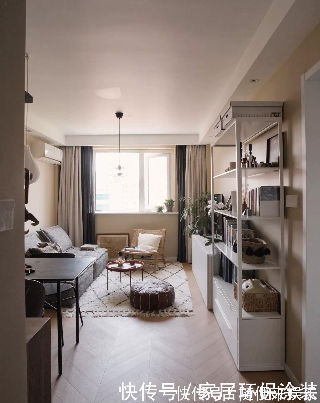 收纳|女主的58㎡小家品质不输大豪宅,一人独居温馨舒适感倍增,羡慕!