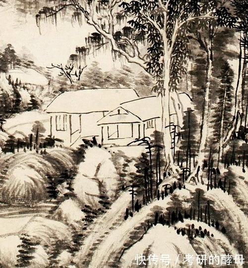 黄公望#水墨描绘,如何判断季节,王时敏《春山图》