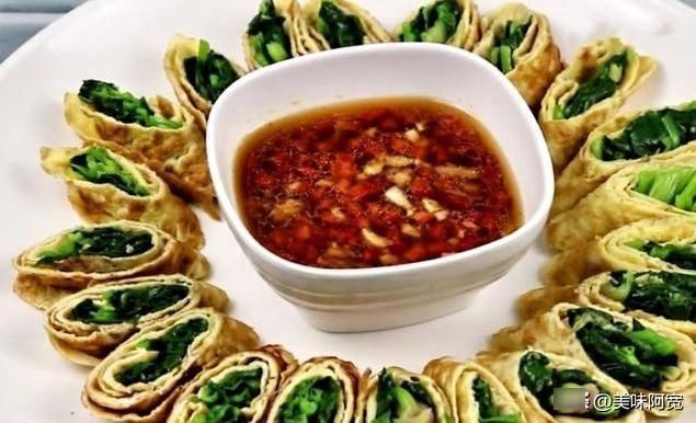 菠菜怎么做才好吃试试此方法,营养美味还好看,上桌准光盘