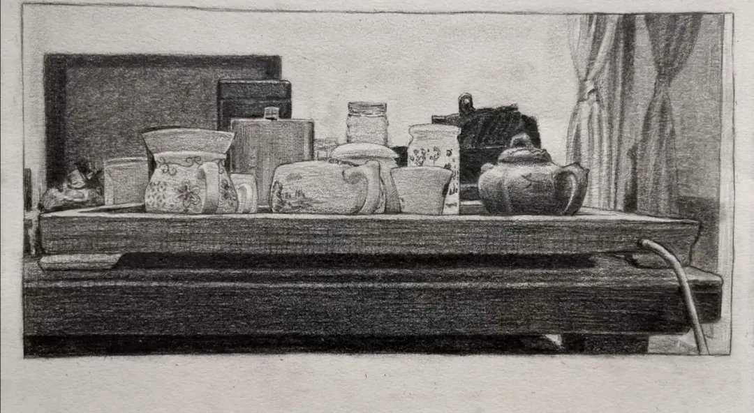 纸本炭|央美2021年造型基础部最新素描作品,不瞒你说,真心不错