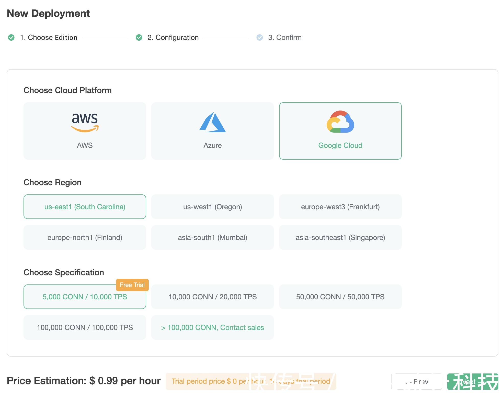 emq|EMQ X Cloud 支持 Google Cloud Platform 部署