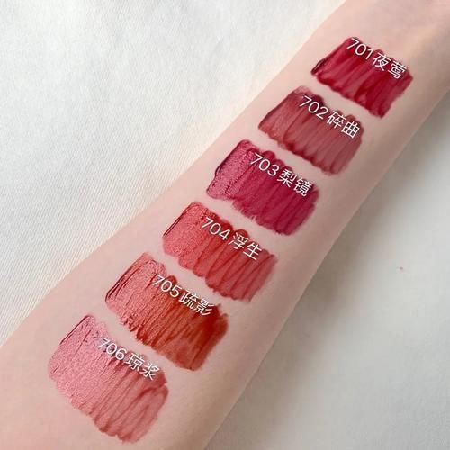 白+粉|这些唇釉开挂了吧!年度爱用平价唇釉分享!女生的快乐源泉!