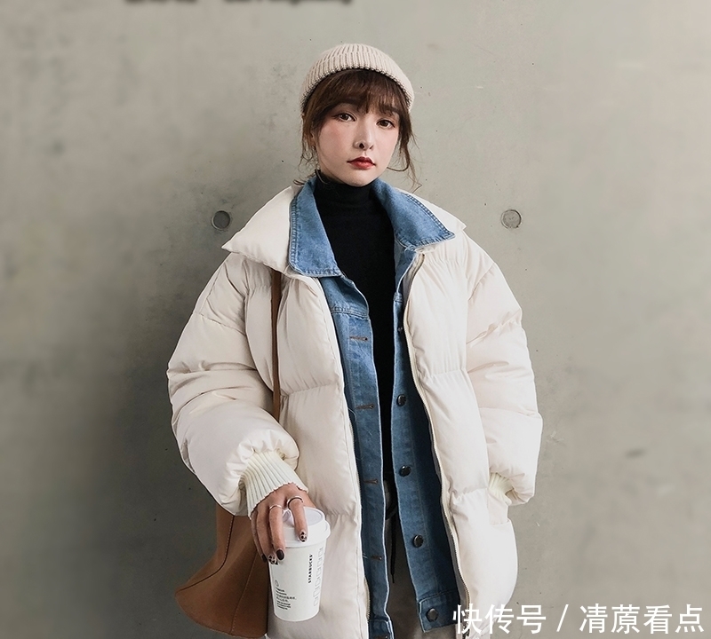  新出一种棉服叫“派克服”，23-45女人穿，时髦又添嫩暖美