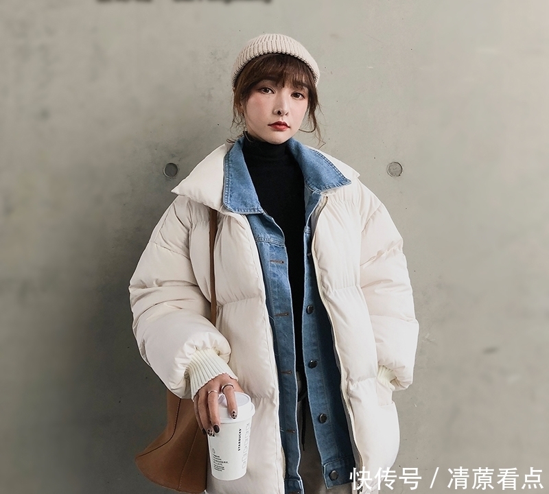 新出一种棉服叫“派克服”,23-45女人穿,时髦又添嫩暖美