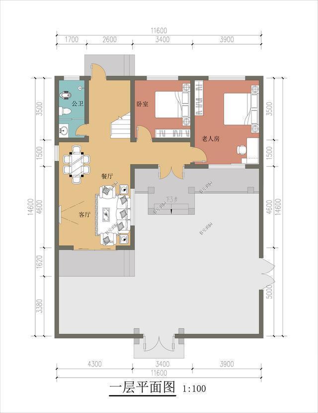 建筑面积|2021年回农村建房，爸妈和我各选了一套图纸，你们看看哪套好