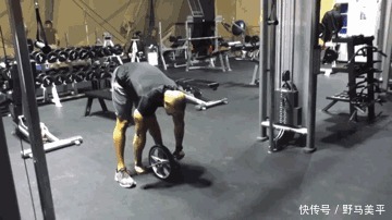 屈髋|想要练出强悍的核心力量，不要错过了健腹轮，同时刺激全身肌肉