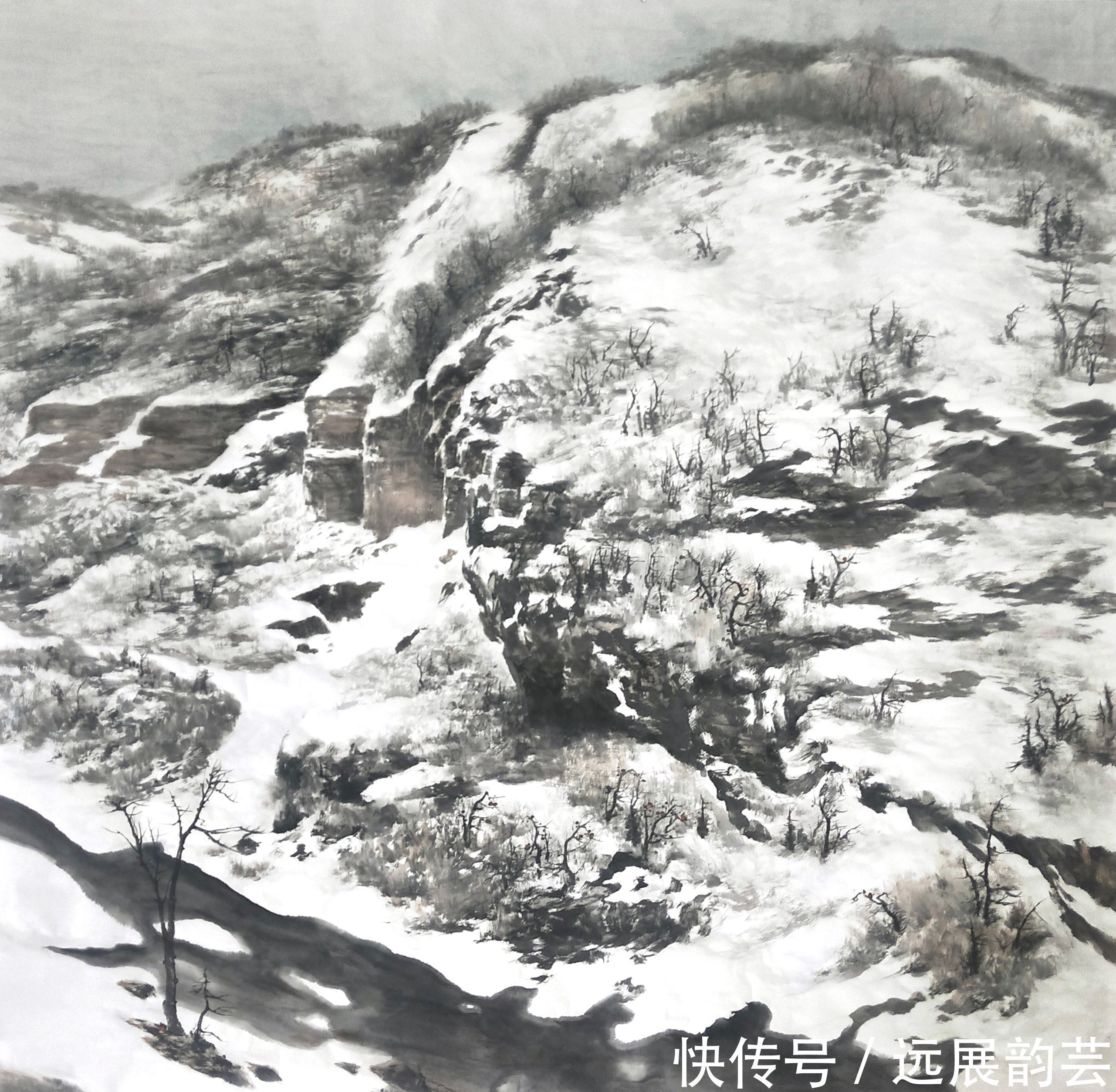 美术学院@「翰墨名家」画家白云龙艺术作品赏析_