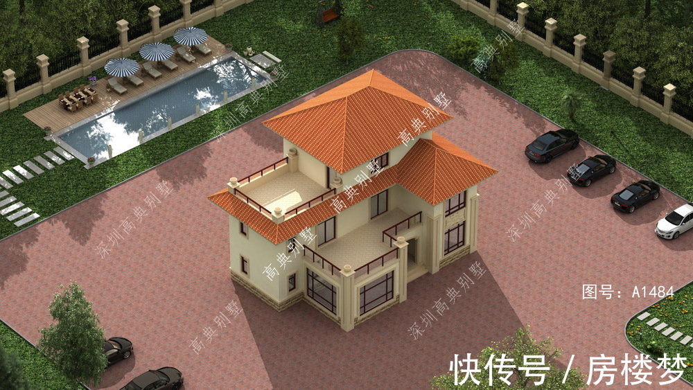 别墅|高颜值的欧式别墅,建在农村最合适,让城里人羡慕不已。