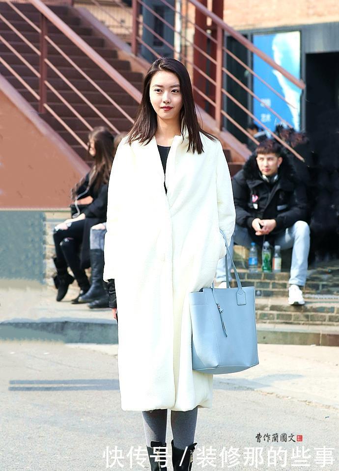 冬末春初,打底裤的用场很大,美女搭配打底裤有技巧、有心得