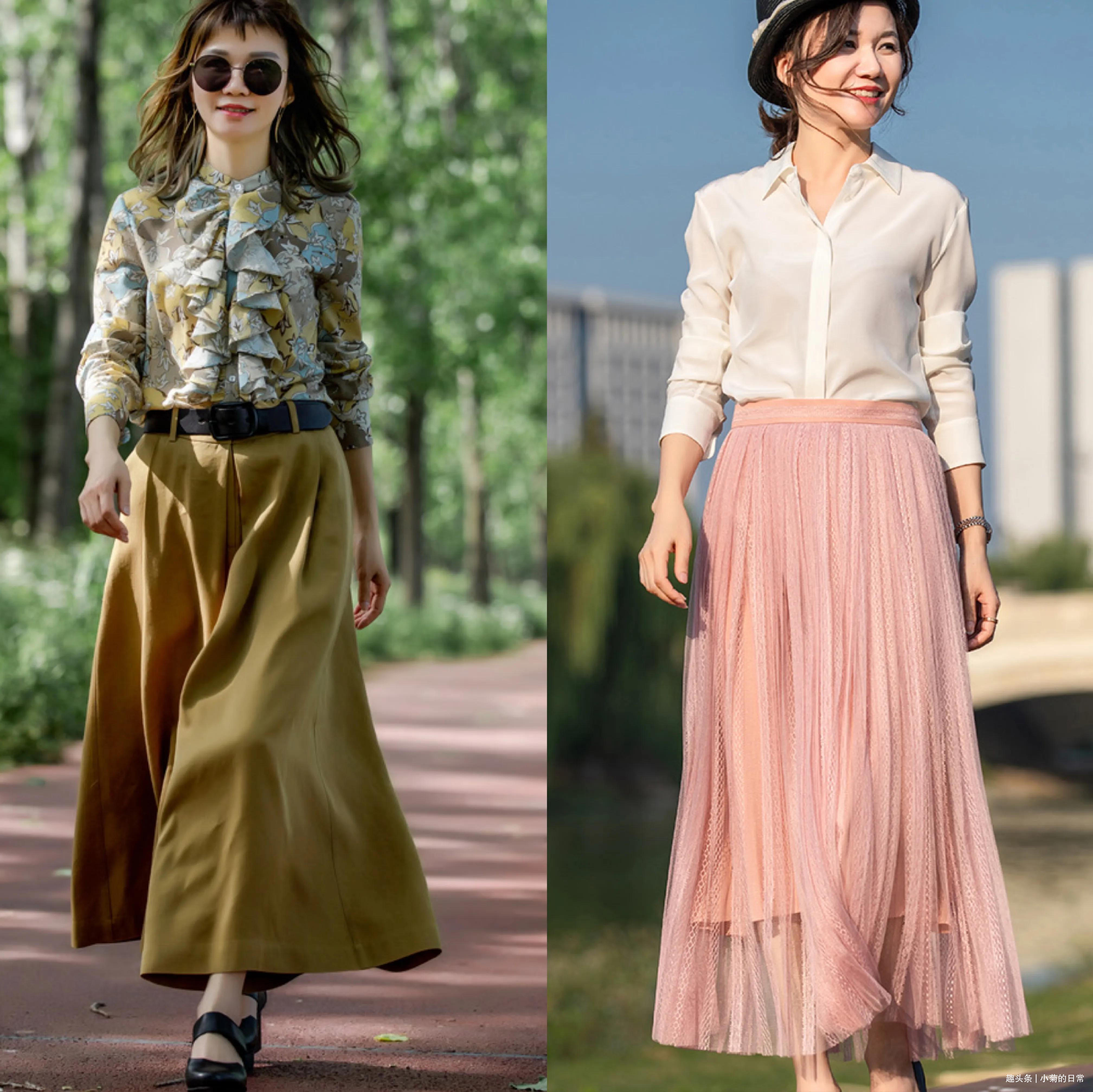 外出|中秋外出,聪明女人这几套足够,又美又显嫩,谁穿都好好看