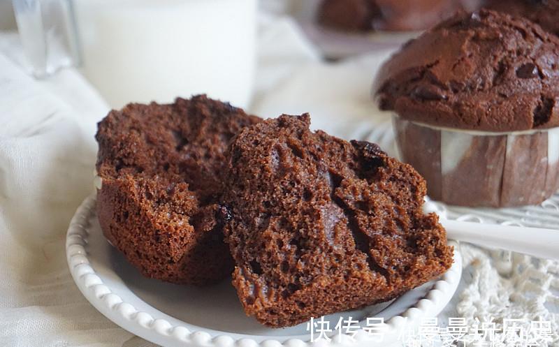 星巴克|星巴克同款蘑菇头巧克力麦芬，自己在家就能做，简单好做0失败