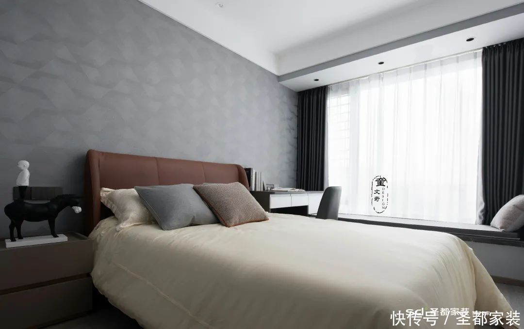 过时|140㎡现代简约风 这样设计再住30年也不过时!