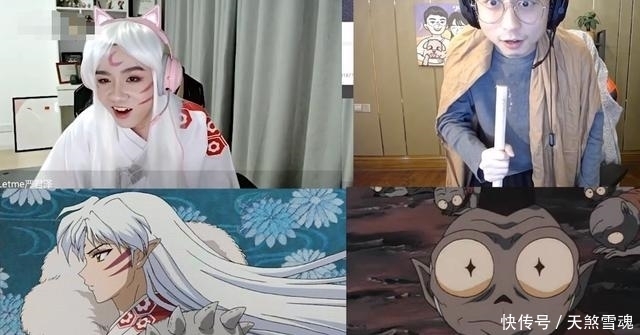 老粉|Letme只玩真实，直播COS卡通人物回馈老粉，和水晶哥的联动太欢乐