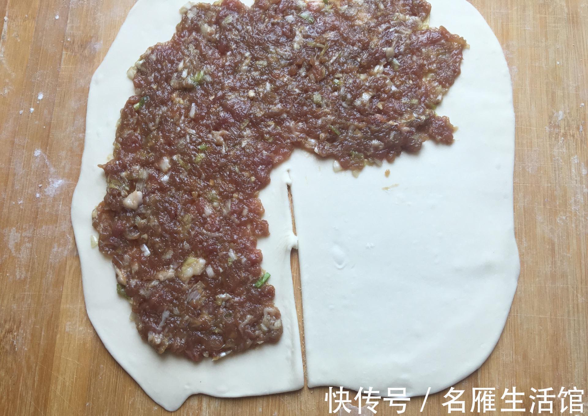 这样做出来的千层饼看着就馋，层层分明，太好吃了