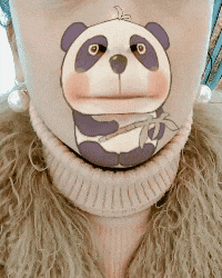 |搞笑GIF:姑娘好腿功