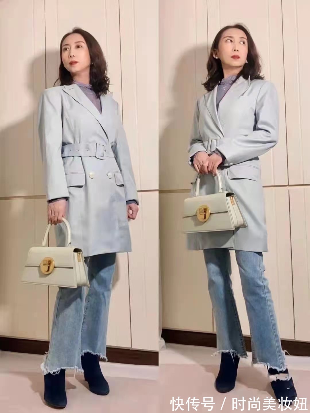 穿着白色|年过半百却比年轻人还会穿,这位大龄博主的穿搭,高级洋气