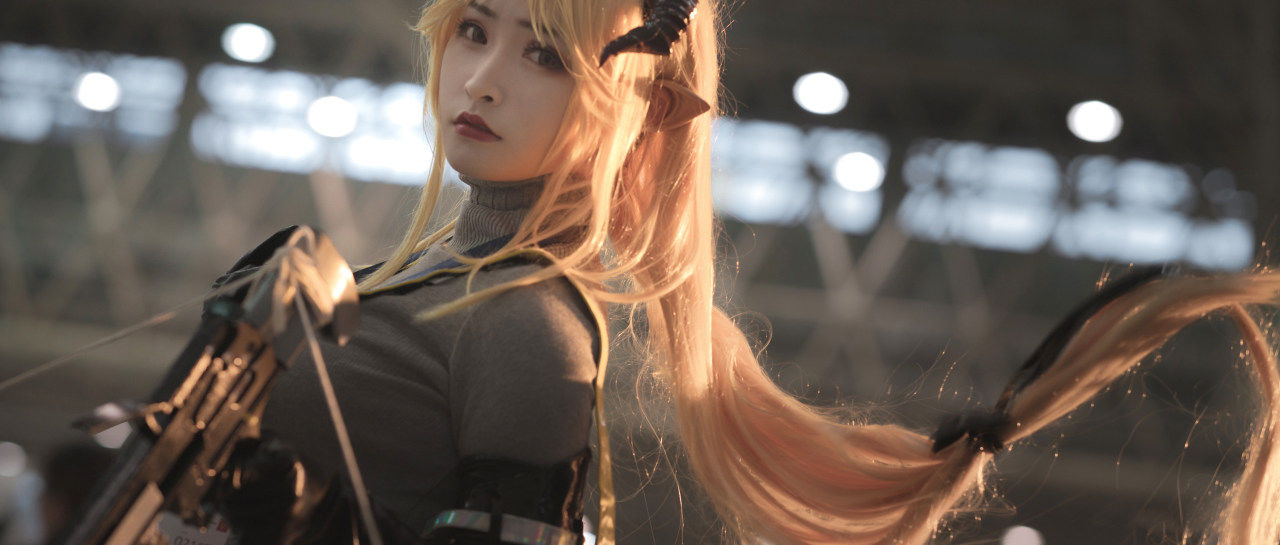cospl明日方舟 陨星cosplay 2