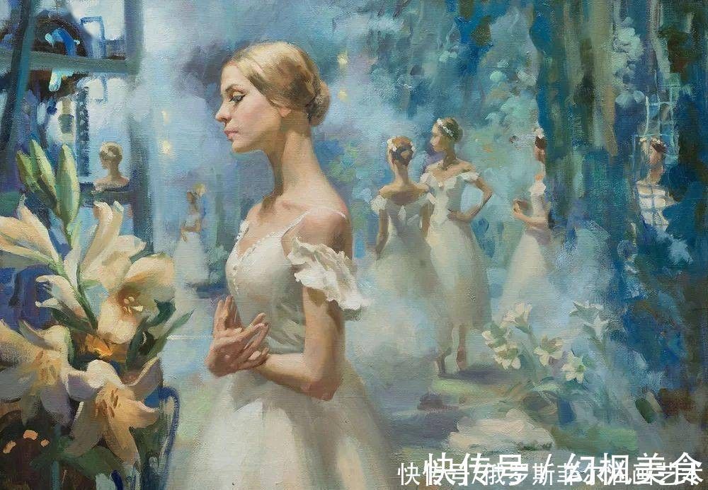 沃斯特雷佐娃!俄罗斯画家阿纳斯塔西娅·沃斯特雷佐娃漂亮油画作品欣赏