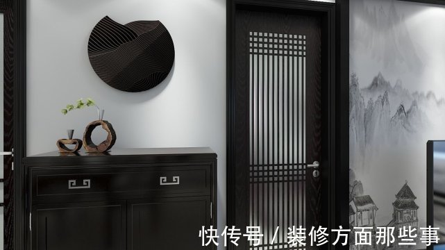 三居室|125平现代风三居室，加入中式古典元素