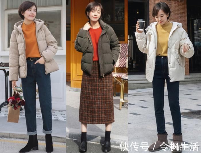 街拍 “阔腿裤”收起来吧！今年流行这样穿，适合40岁女人