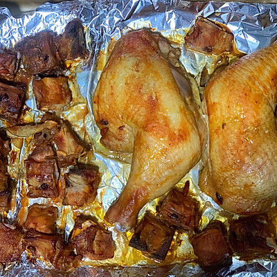 宅家自己烤排骨