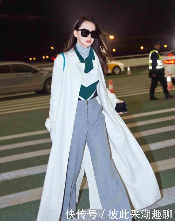 大衣|冬天“大衣”别乱穿,有品位的女人喜欢搭阔腿裤,优雅知性有韵味