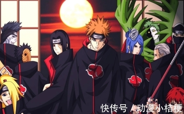 代火影|火影:最强的5个天团,晓组织第3, 第2可灭国,第1可团灭前4个团