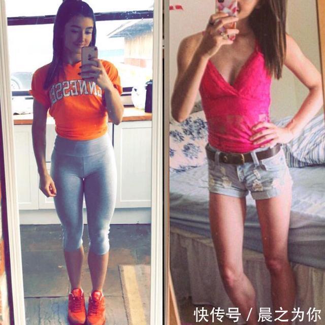 少女|英国少女通过饮食和健身打造出理想身材,增重30斤反而更美