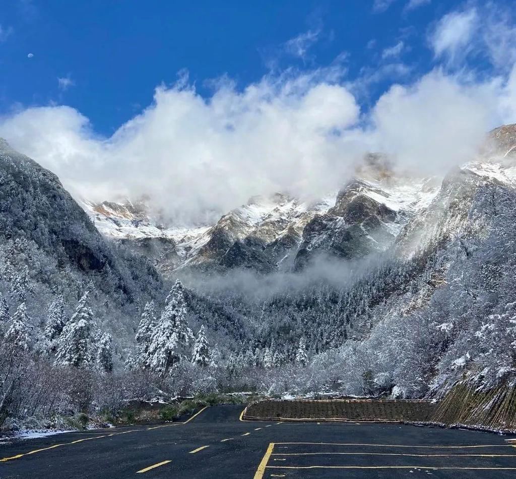 地方|汶川下雪了！这些地方，你最想去哪个？