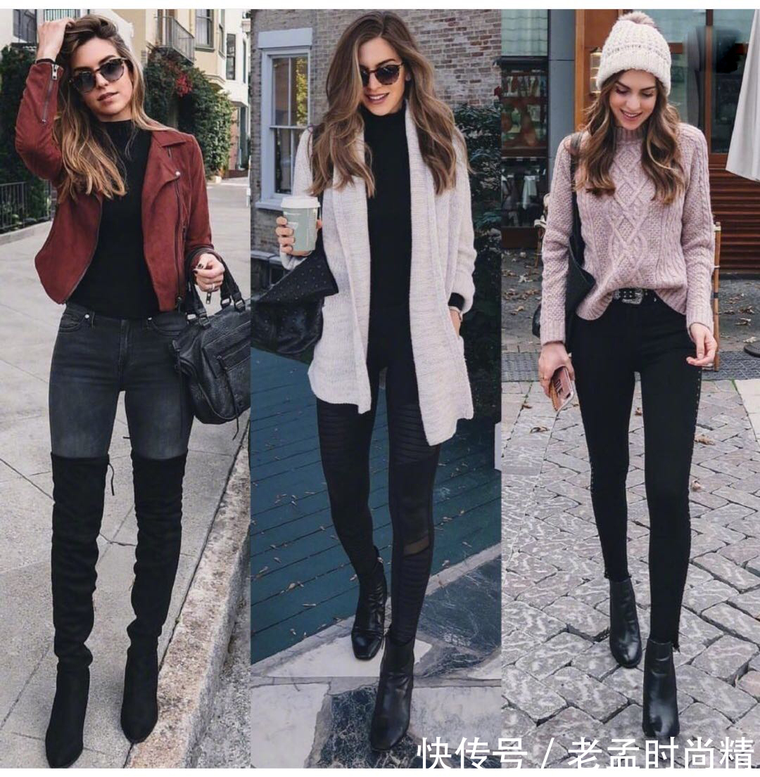 秋冬 换季穿衣太纠结?可盐可甜的秋冬穿搭,颜色搭配很值得借鉴