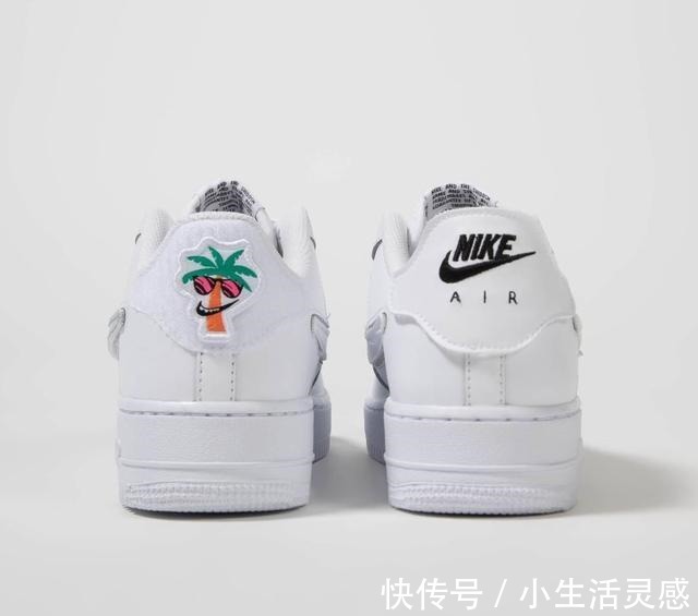 nike 附赠卡通魔术贴!这双Air Force 1也太好玩了!