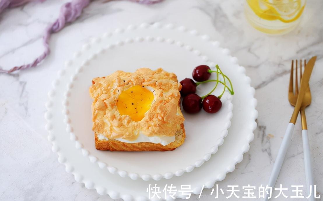 早餐不知道吃啥?让人眼前一亮的火烧云吐司,高颜值味道好